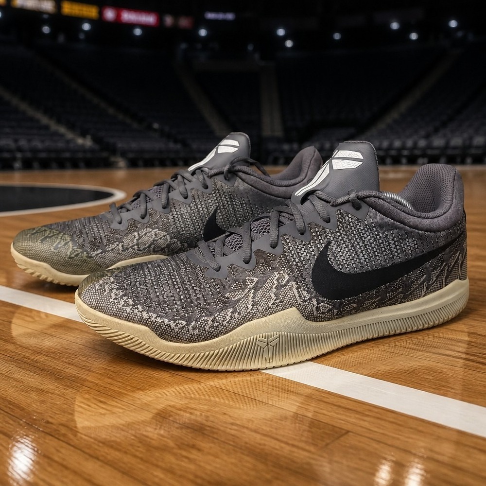 Nike Kobe Bryant Mamba Rage Dark Grey Basketball Shoes (908972-011) - Size 13